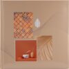 Hama Álbum Jumbo Singo II 30x30 cm 100 páginas blancas Terracota