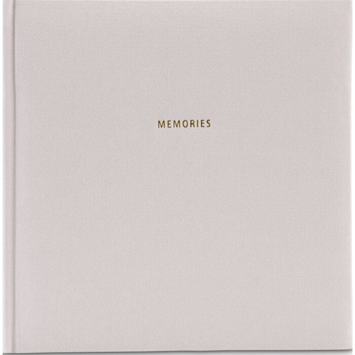 Hama Álbum Jumbo Recuerdos 30x30 cm 50 páginas negro Gris