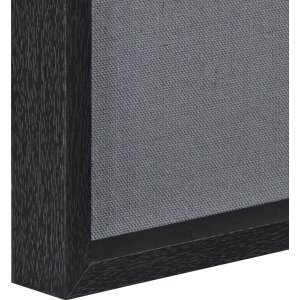 Portarretratos Hama Muro con cordón y pinzas Negro 29,5 x 36,5 cm