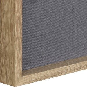 Portarretratos Hama Muro con cuerda y pinzas roble 29,5 x 36,5 cm