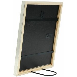 Deknudt S41JD1 Marco de madera plata 15,0 x 15,0 cm