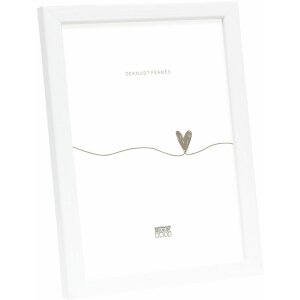 Deknudt S41JK1 Marco Foto Madera Blanco 15.0 x 15.0 cm