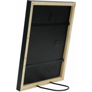 Deknudt S41JL2 Marco de madera negro 15,0 x 15,0 cm