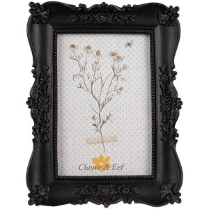 Clayre & Eef 2F1152 Marco Negro 15x2x20 cm / 10x15 cm