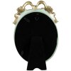 Clayre & Eef 2F1157 Marco Ovalado Verde Dorado 10x15 cm