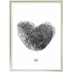 Deknudt S41JD1 Marco de madera plata 30x30 cm