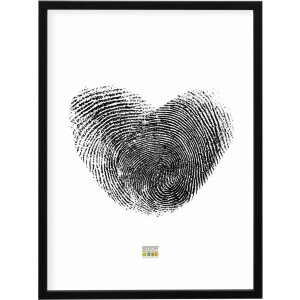 Deknudt S41JL2 Marco de madera negro 30,0 x 30,0 cm