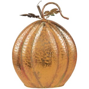 Clayre & Eef 6Y5622 Decoración Calabaza Naranja Hierro 34x15x42 cm