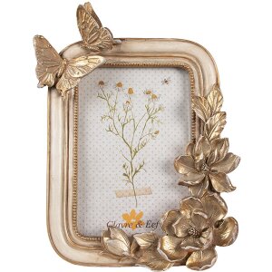 Clayre & Eef 2F1101 Marco de fotos color oro 17x3x23...