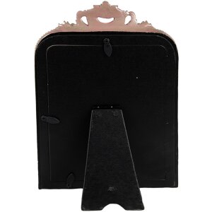 Clayre & Eef 2F1103 Marco de fotos Rosa Plata 13x2x20...