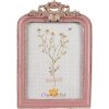 Clayre & Eef 2F1103 Marco de fotos Rosa Plata 13x2x20 cm 10x15 cm