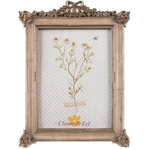 Clayre & Eef 2F1112 Marco de fotos color oro 18x2x24...