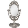 Clayre & Eef 62S297 Espejo de mesa color plata 17x13x30 cm