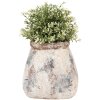Clayre & Eef 6TE0532S Maceta 10x10x10 cm
