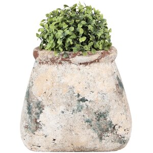 Clayre & Eef 6TE0536L Maceta 22x15x19 cm