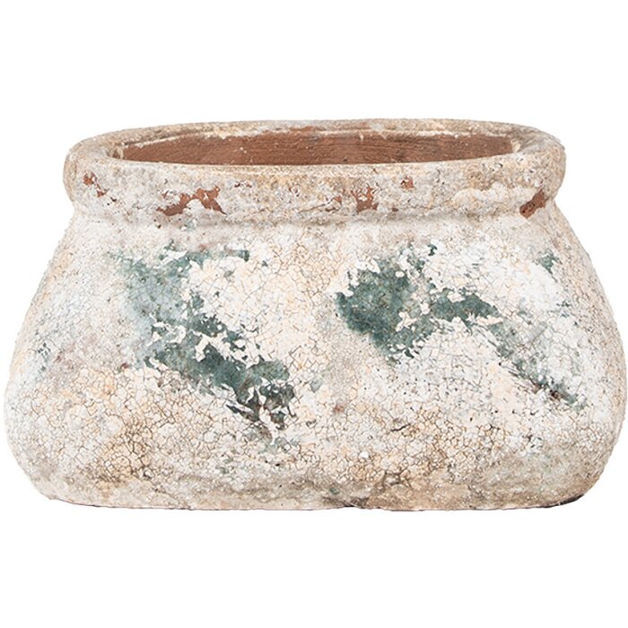 Clayre & Eef 6TE0536S Maceta 17x13x9 cm