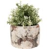 Clayre & Eef 6TE0539L Maceta Ø 18x11 cm