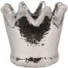 Clayre & Eef 6TE0540M Maceta Terracota Plata Ø 15x14 cm