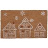 Clayre & Eef GBBMC-1 Felpudo Marrón Blanco 75x45x1 cm