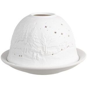 Clayre & Eef 6CE1814 Portacandelitas Estrellas...