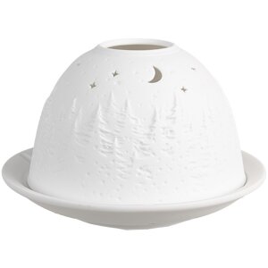 Clayre & Eef 6CE1817 Portacandelitas Ø 12x8 cm...