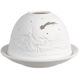 Clayre & Eef 6CE1819 Portacandelitas Ø 12x8 cm...