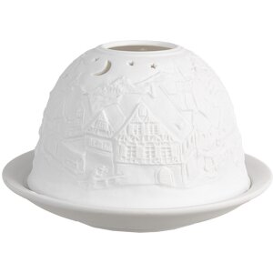 Clayre & Eef 6CE1823 Portacandelitas Invierno...
