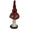 Clayre & Eef 6PR4159 Decoración Champiñón rojo 8x6x17 cm