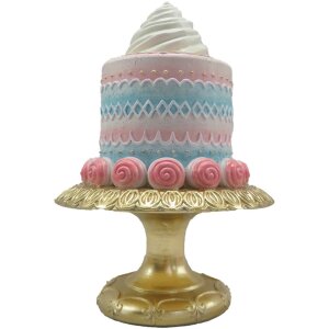 Clayre & Eef 6PR4221 Decoración Tarta Rosa...