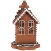 Clayre & Eef 6PR4344 Decoración casa de jengibre con LED 13x13x20 cm