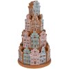 Clayre & Eef 6PR4350 Casa de decoración con LED Ø 18x33 cm 3xAAA