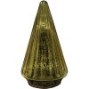 Clayre & Eef 6GL4561 Árbol de Navidad con LED Oro Ø 11x19 cm