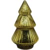 Clayre & Eef 6GL4563 Árbol de Navidad con LED Oro Ø 13x23 cm