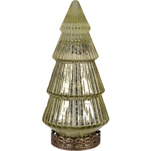 Clayre & Eef 6GL4569GR Árbol de Navidad con...