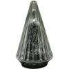 Clayre & Eef 6GL4571ZI Árbol de Navidad con LED Ø 11x19 cm plata