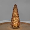 Clayre & Eef 6GL4572KO Árbol de Navidad con LED Ø 11x24 cm Color cobre