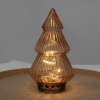 Clayre & Eef 6GL4573KO Árbol de Navidad con LED Ø 13x23 cm