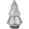 Clayre & Eef 6GL4573ZI Árbol de Navidad con LED Plata Ø 13x23 cm