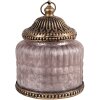 Clayre & Eef 6GL4599 Decoración con LED Ø 10x13 cm Vintage Rosa Marrón