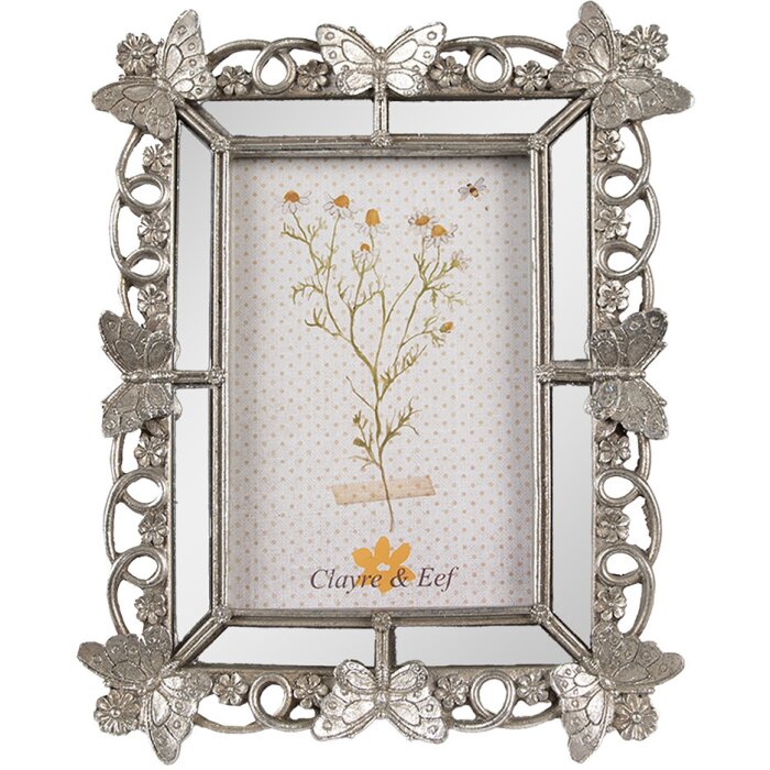 Clayre & Eef 2F1122 Marco Foto Plata 18x2x23 cm / 10x15 cm