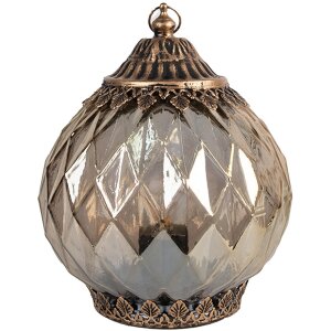 Clayre & Eef 6GL4585 Decoración Linterna LED...