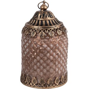 Clayre & Eef 6GL4600 Decoración con LED Bronce...