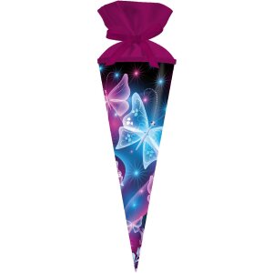 Goldbuch cono escolar 50 cm redondo mariposa 15x50 cm con...