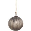 Clayre & Eef 6GL4534L Adornos para el árbol de Navidad Ø 20x20 cm Plata Vintage