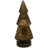 Clayre & Eef 6GL4587 Árbol de Navidad con LED Ø 7x16 cm