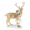 Clayre & Eef 6PR4187 Decoración niño con ciervo 17x12x22 cm