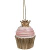 Clayre & Eef 6PR4206 Percha Pastelería Oro Rosa Ø 4x6 cm