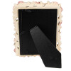 Clayre & Eef 2F1134 Marco de fotos motivo flor 17x2x21 cm 10x15 cm