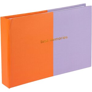 Goldbuch álbum slip-in 40 fotos Coloración 10x15 cm gofrado dorado