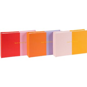 Goldbuch álbum slip-in 40 fotos Coloración 10x15 cm gofrado dorado